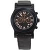 O.I.W. Officine Italiane Wristwatch Orologio uomo O.I.W. cronografo total black con bandiera italiana