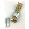 Roberto Cavalli ELEGANTE OROLOGIO ROBERTO CAVALLI QUARZO DONNA RETTANGOLARE 37MM PER 27MM BEIGE