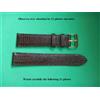 20 MM Braccialetto per Orologio Pelle Autentica, Modello Lucertola Teju Marrone