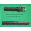 12 MM Braccialetto per Orologio Grano Lucertola Grigio IN Pelle Autentico Cucito