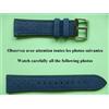 Morellato 22 Mm Bracciale In Pelle Vachetta Nubuck Vera Blu Racing Rallye Bella Qualità