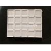 GemHouseArt (Acquista 100 Pezzi Ottieni 20 Pezzi Gratis) 3 x 3 Cm Espositore Gemme Scatol...