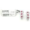 Recarlo ORECCHINI RECARLO ZS 908/BR IN ORO 18 CT CON DIAMANTI CT 0,38 E RUBINI CT 0,68