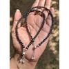 Evil Eye 2 Pezzi Cavigliera Protezione Malocchio Argento 925, Amuleto Regolabile Nazar...