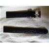 16 MM Cinturino IN Pelle Da Capra Autentico Nero Nuovo