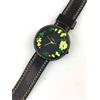 MICHEL VALENTIN Orologio Michel Valentin Quarzo Solo Tempo Corona a Scatto Donna 40mm Fiori Nero