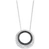2JEWELS COLLANE ARGENTO 925 DONNA RAGAZZA ZIRCONI TRILOGY CHARM SILVER NECKLACE