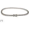 Bracciale tennis in oro bianco18 Kt 750 diamanti 3,35 ct -199/ST-