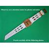 Corfam Olympe 18 MM Cinturino IN Pelle Vitello Box Bianco Per Manici Fisso N. O. S. '50/60 ,