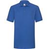 Fruit of the Loom Polo Sportivo Da Lavoro In Poliestere Cotone 65/35 Senza Logo