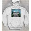 3styler Felpa Unisex TWIN PEAKS cartello benvenuto welcome Laura Palmer? Agente Cooper