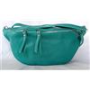 Vera Pelle borsa donna grande marsupio vera pelle monospalla tracolla cintura nera