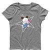 3stylershop T-shirt donna Cane Cagnolino Bianco Dog - Say Hello - cartoni animati giapponesi