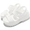 Crocs Classic Mega Crush White Men Unisex Slip On Platform Sandal Shoe 207989100