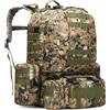 Zaino Mimetico Scuola Tempo Libero Multi-function Backpack Combact COMZA01 15 P