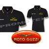 MYDAY polo MOTO GUZZI stampa ORO personalizzata cotone tricolore maglietta t-shirt