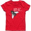 3stylershop T-shirt donna COME FLY WITH ME mosca fly Frank Sinatra vintage