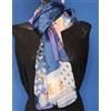 Foulard Pura Seta 💯 Stola Scialle Sciarpa Pareo Chador Hijab