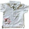 Armani Baby Polo da neonato Armani Baby T-shirt Jersey Cotone Bianco Tg 6 Mesi 62 cm