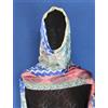 Foulard Pura Seta 💯 Stola Scialle Sciarpa Pareo Chador Hijab