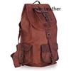Fatto a mano Zaino Laptop Da Uomo In Vera Pelle Per Le Vacanze Messenger Bag Satchel