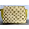 Vera Pelle borsa donna borsetta VERA PELLE pochette piccola tracolla celeste rosa bianca