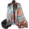 Foulard Pura Seta 💯 Sciarpa Stola Granfoulard Pareo Chador Hijab