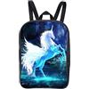 Unicorno - Zaino Scuola Tempo libero - Unicorn Backpack School Bag ZAUNI01 P