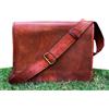 Unbranded/Generic Uomo Ogni Giorno Uso Business Pelle Valigetta Borsa Laptop Messenger a Tracolla