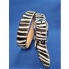 Made in Italy CINTURA DONNA VERA PELLE CAVALLINO ZEBRA MADE IN ITALY