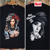 M & M RAREST VINTAGE DEADSTOCK BILL KAULITZ TOKIO HOTEL M T-SHIRT TWO SIDES PRINTED