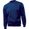 Hanes 6160 Maglione In Cotone Puro Con Maniche Set-In