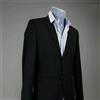 UNBRANDED suit 2pieces skinny-fit rever dot hand two bottons central gap 48sl