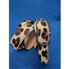 Made in Italy CINTURA DONNA VERA PELLE CAVALLINO MACULATO MADE IN ITALY