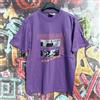 myday T-SHIRT U2 360 TOUR 2009 NO LINE ON THE HORIZON L TOURDATES PURPLE ROCK CONCERT