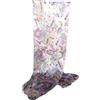 Foulard Pura Seta 💯 Stola Scialle Sciarpa Pareo Chador Hijab rosa beige