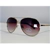 CATKAT2 unisex sunglasses TEADROP brown Lenses Metal gold Frame "NEW" AAPN15019Z