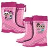 LOL SURPRISE GALOSCE IN GOMMA STIVALI BAMBINA PIOGGIA ROSA LOL SURPRICE SCARPE