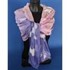 Foulard Purissima Seta 💯 Stola chiffon Coprispalle Sciarpa Hijab Farfalle