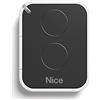 NICE Home NICE FRANCE SAS NICE Telecomando 2 canali 433.92MHZ Grafite NICE-ON2E