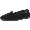 victoria Ballerine Oda Velluto & Bordo Abbinato 1049114 per Donna Negro 37