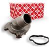 febi bilstein 28668 termostato con guarnizione, 1 unità | Compatibile con: OPEL ASTRA G Caravan, ASTRA G CC, ASTRA G CLASSIC Caravan, ASTRA G Stufenheck, ASTRA H, ASTRA H Caravan