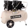 BlackStone SBC 50-20 - Compressore aria elettrico silenziato - 2 HP