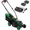 Ribimex PRBAT20-TON33 - Tagliaerba a batteria - 2x20V/4Ah - Taglio 34 cm