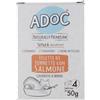Adoc - Cibo Umido per Gatti Adulti con Ingredienti Naturali - Teneri trancetti di Tonnetto e Salmone - 10 confezioni da 4 lattine da 50gr