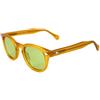 X-LAB 8004 Occhiali da sole stile moscot, 48mm, Giallo/Verde, Unisex