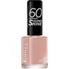 Rimmel London Smalto Unghie 60 Seconds Super Shine - Asciugatura Rapida e Lunga Durata - 500 Caramel Cupcake (Natural Crema) - 8 ml