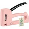 Rapid R53 Graffatrice per Tessuti e Tappezzerie. Realizzata con Plastica Riciclata al 90% e Acciaio, Prodotta in Svezia, Compatibile con graffette n. 53 da 4-10 mm, Rosa Ljung