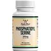 Double Wood Supplements Double Wood Fosfatidilserina Integratore di | 90 Capsule di Fosfatidilserina ad Alta Concentrazione - 300 mg per Dose | Non OGM e Senza Glutine | Prodotto nel Regno Unito (90 Capsule)