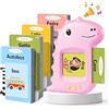 VISATOR Schede Parlanti Flashcards 224 Bambini Regalo Giochi Autismo Montessori | Talking Flash Cards 3 4 5 6 Anni Schede Parlanti Giocattoli Educativi per Bambino Bambina Regali di Compleanno